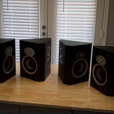 Polk Audio Polk FXi3 Bipole/Dipole Effects Surround Speakers Pair 2012 - Black image 2