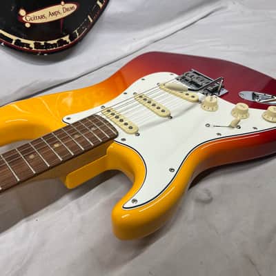 Fender Player Plus Stratocaster Strat Left-Handed Lefty Electric Guitar MIM - Made in Mexico - Tequila Sunrise image 20