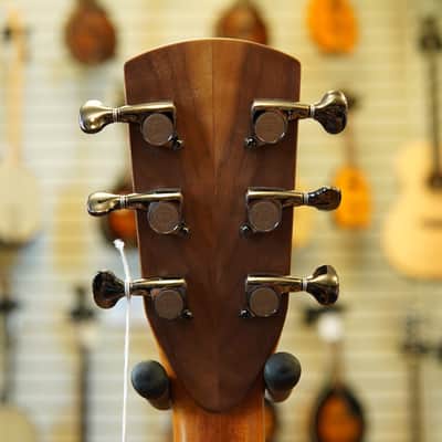 James Claseman (Savage, MN) Handcrafted Lutz Spruce/Curly Walnut Cutaway Dreadnought Acoustic Guitar #7 2023 w/Padded Gig Bag image 8