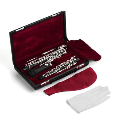 Professional C Key Oboe - Semi-Automatic Style with Silver-Plated Keys image 4