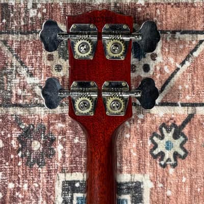1969 Gibson EB3 Cherry Vintage 2 Pickup SG Electric Bass Guitar W/ Original Hardshell Case! image 12