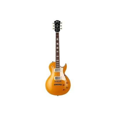 Cort CR200 Single Cutaway Solid Body Gold Top image 1