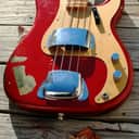 1982 Fender '57 Precision Reissue Candy Apple Red - Fullerton AVRI