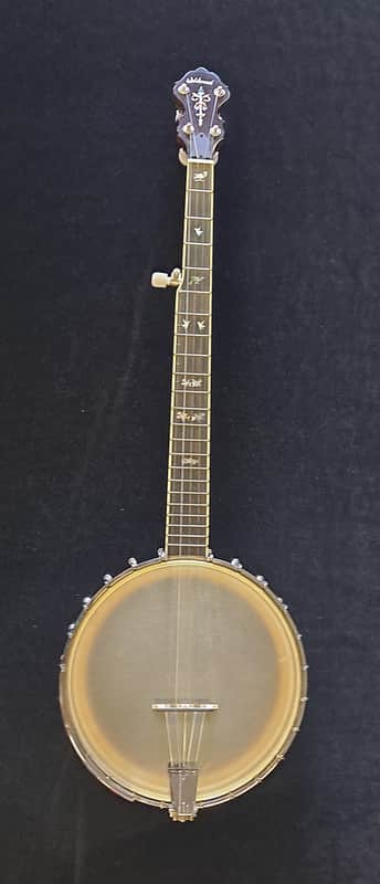 Wildwood Troubadour Open Back Banjo with Bracket Band & Superior Hard Case image 1