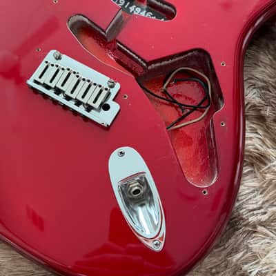 2011 Fender Custom Shop Stratocaster Loaded Body - Candy Apple Red image 2