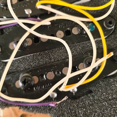1997 Fender American Standard Stratocaster Delta Tone Pickup Set USA image 8