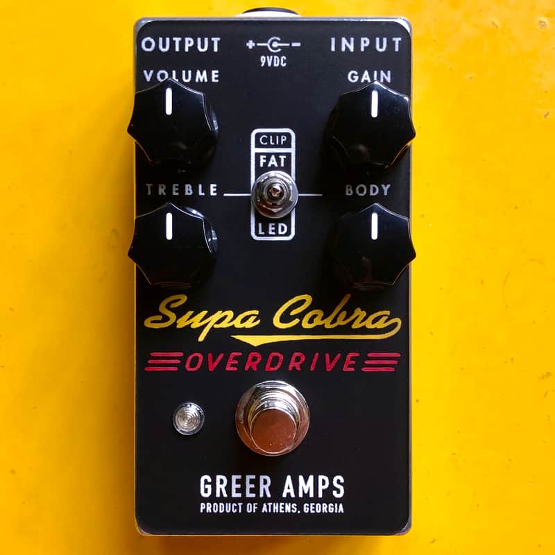 Greer Amps SupaCobra オーバードライブ エフェクター Greer Amps SupaCobra オーバードライブ エフェクター Greer Supa