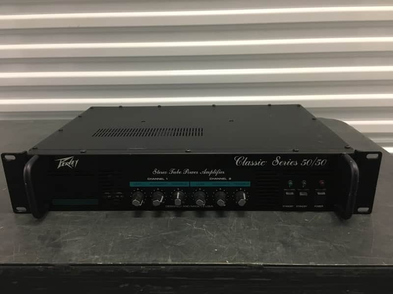 Peavey Classic Series 50/50 Stereo Tube power amp image 1