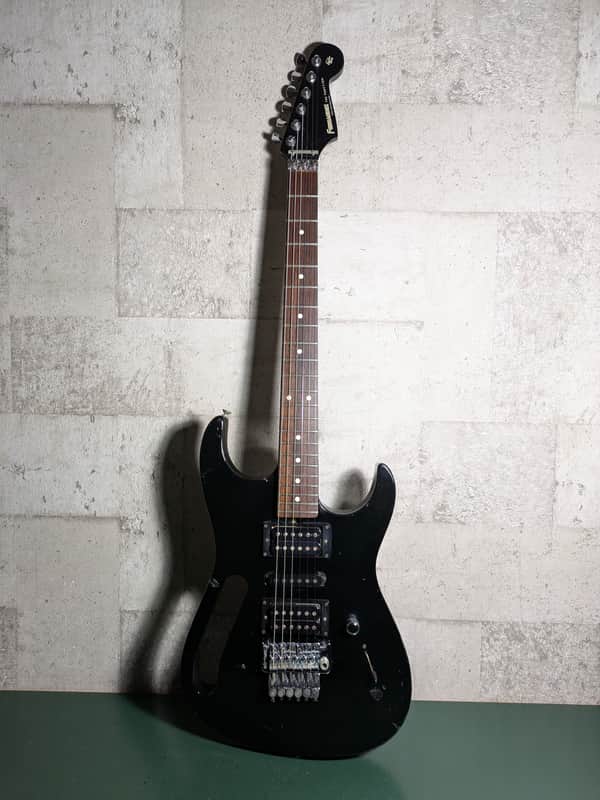 Fernandes STX-85 body FST Neck Black Steve Vai Play Boy Monkey Grip image 1