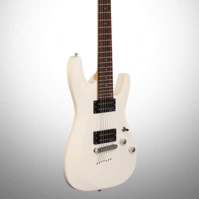 Schecter C-7 Deluxe Electric Guitar, Satin White image 4