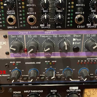 Aphex 109 Parametric EQ w/Tubessence 1996 - Silver image 2