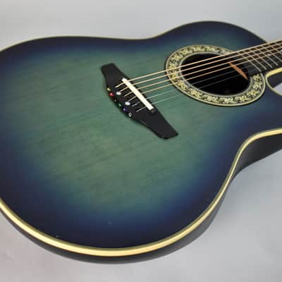 90's Ovation 3862 Pinnacle Series Trans Blue Rare Electric