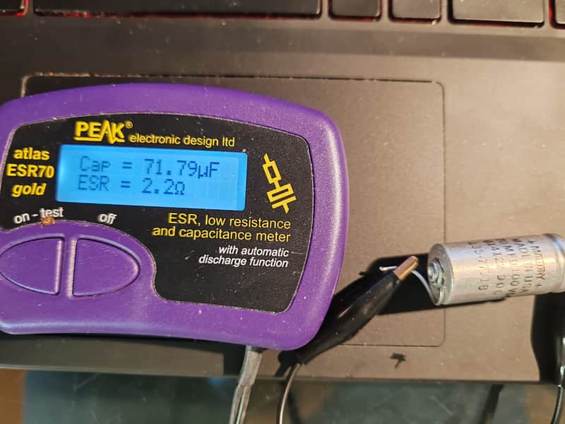 mallory filter capacitor 1070-1985 70uf 70mfd 100v image 1