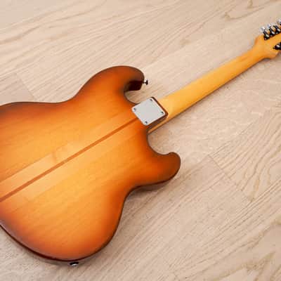 1985 Shergold Custom Masquerader Left Handed 12 String Electric Guitar 100% Original UK Made image 12