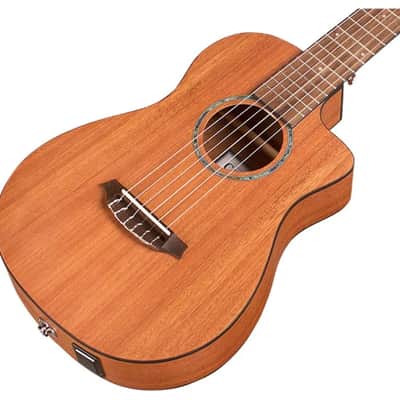 Cordoba Mini II MH-CE Travel Nylon Guitar - Cutaway Electro image 3