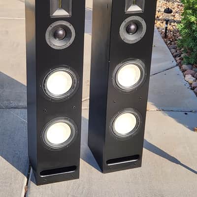 HTD Level THREE Tower Speakers 2001 - Black image 4