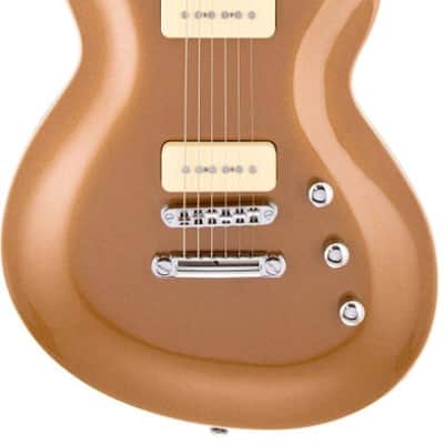 Reverend Roundhouse 290 Electric Guitar - Metallic Bronze image 2