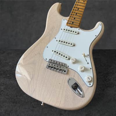2026 Fender Custom Shop Postmodern Stratocaster Journeyman Relic – Aged White Blonde image 1