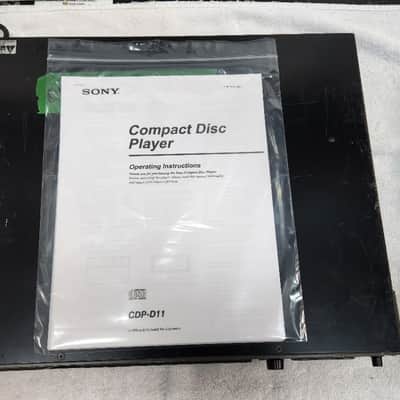 Sony CDP-D11 Compact Disc Player High Density Linear Converter, Made in Japan image 4