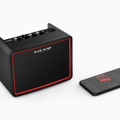 NuX Mighty Lite BT Mini Portable 3W Modeling Bluetooth Combo Amp image 2