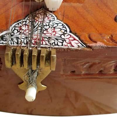 Naad Musical Electric Travel Sitar String Instrument With Bag image 5