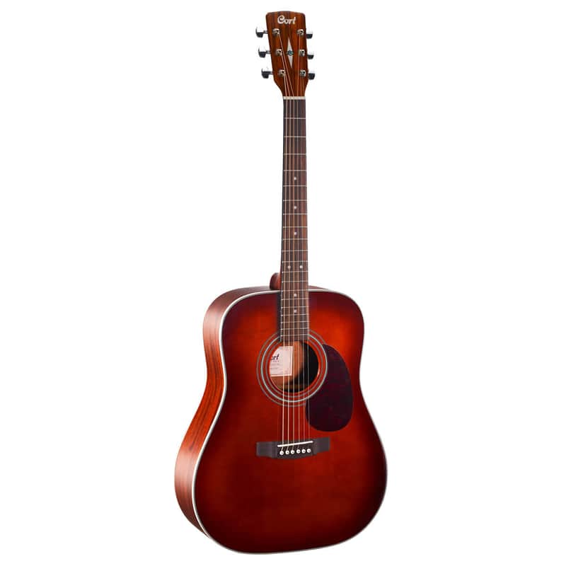Cort Earth Series Acoustic Dreadnought Guitar Earth 70 2020's - Brown image 1