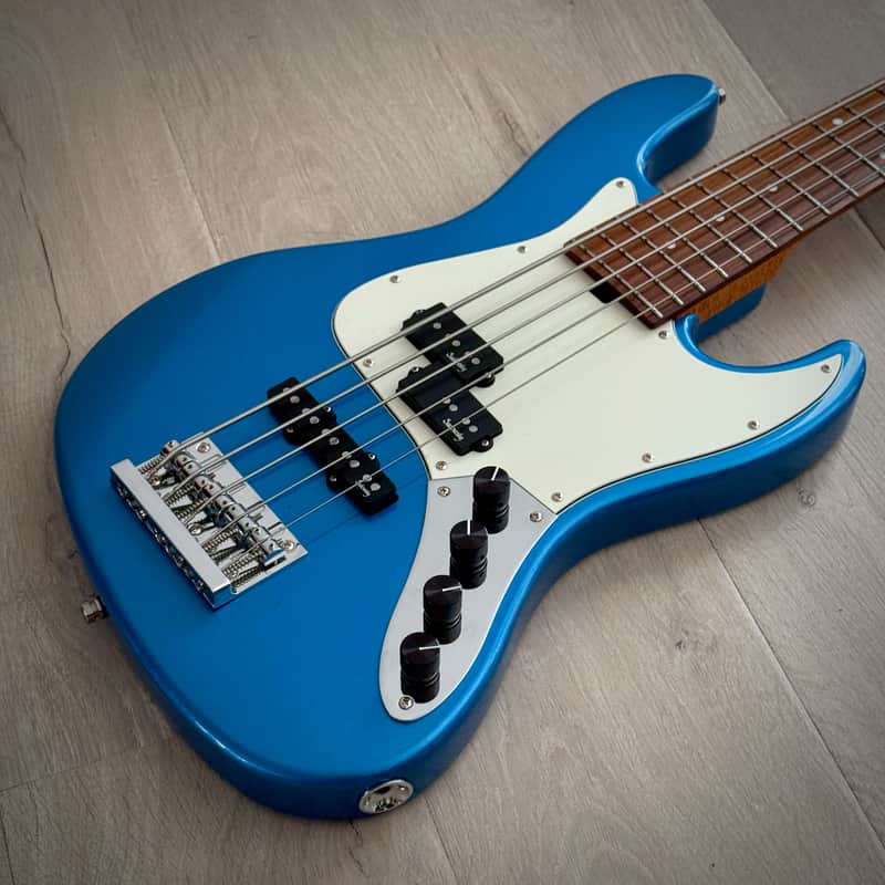 Sadowsky MetroExpress 21-Fret Hybrid P/J Bass, Morado Fingerboard, 5-String - Solid Ocean Blue Metallic High Polish (SMX21HP5 J2R OKU FR) image 1