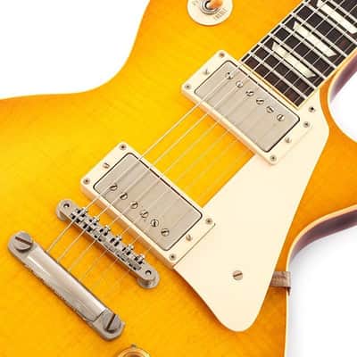 Gibson USED ​​1958 Les Paul Reissue Lightly Figured VOS Hand Selected 2013 Version Faded Lemon Burst [SN. 83926] image 7