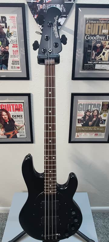 Ernie Ball Music Man Stingray USA HH AWESOME! 2009 - Black image 1