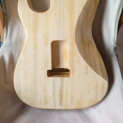 Tiger Maple Top DIY Project Guitar Stratocaster Strat Style Body image 3