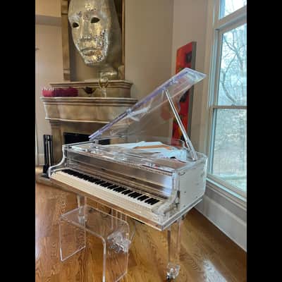 Stunning new 2026 transparent grand piano imagen 2