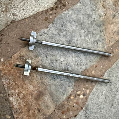 Vintage Tama Superstar Artstar Imperialstar Bass Drum Leg Brackets Spurs Pair image 2