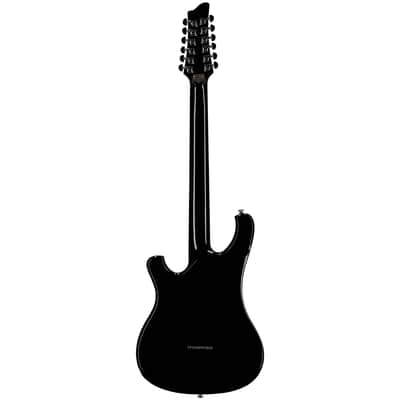 Schecter Stargazer 12-String Electric Guitar, Gloss Black image 6