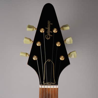 Epiphone '58 Korina Flying V - 1998 Korea - Natural w/OHSC image 3