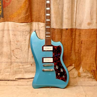 Guild Newark St Collection S-200 Thunderbird 2017 - Blue image 2