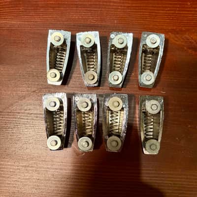 Ludwig Large Classic Lugs (8) 60's/70's - Chrome image 5