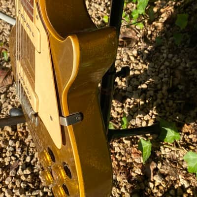 Exceptional good Gibson Les Paul Standard 1954 - All gold 100% Original image 5