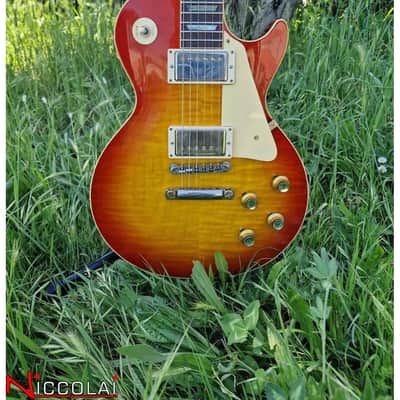 GIBSON 1960 Les Paul Standard Reissue VOS Washed Cherry Sunburst Bild 6