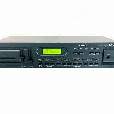 KAWAI K-4R Vintage Rack Synthesizer Sound Module Made in JAPAN - 1989. Great Condition ! ...