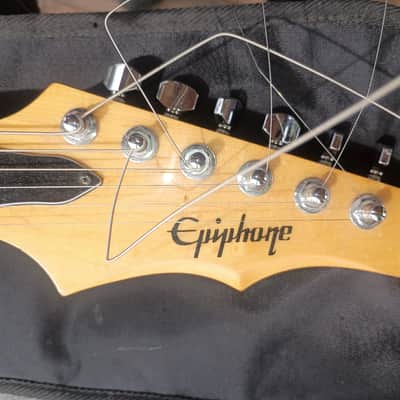 Epiphone FAT-210 with Rosewood Fretboard 1999 - 2004 - Vintage Sunburst image 4