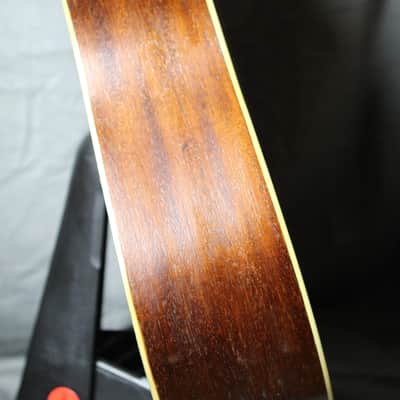Gibson Southern Jumbo Banner Headstock 1942-45 Black (refin) w/OHSC image 17
