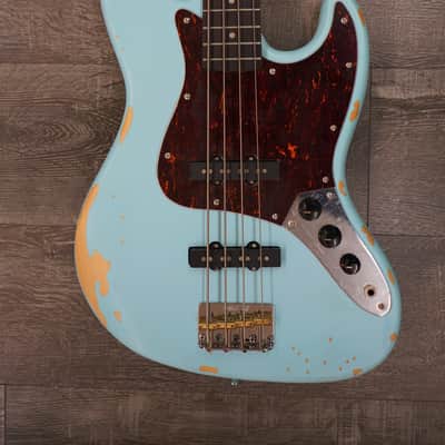 AIO J-Bass Relic - Sonic Blue image 1