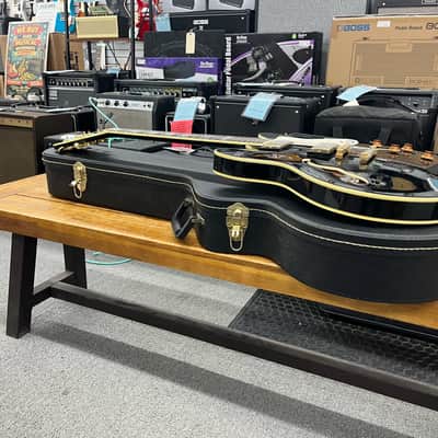 Epiphone John Lee Hooker Signature Boogie Man Sheraton 2001 - Ebony w/ Epiphone Case image 7