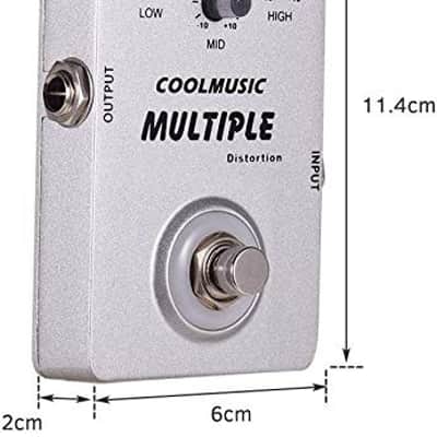 Coolmusic A-MT6 Digital Distortion Guitar Effect Pedal with 6 distortions image 4