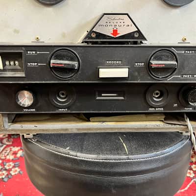 Silvertone 5234 monaural tape recorder reel to reel 1960s image 3