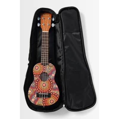 Kala Desert Storylines KA-DS-CM-SC-S Uke Soprano W/Gigbag image 6