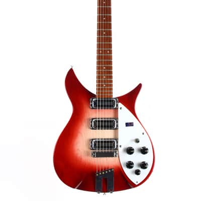 2002 Rickenbacker 350V63 FG Fireglo Toaster Pickup Reissue Long Scale image 7