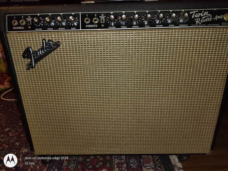 Fender Twin 1965 - Black image 1