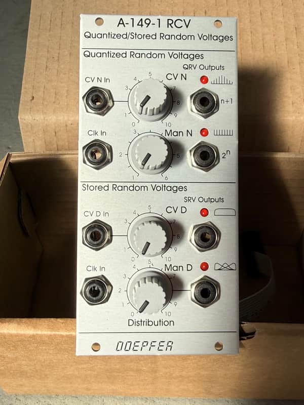 Doepfer A-149-1 RCV Quantized / Stored Random Voltages 2010s - Silver image 1