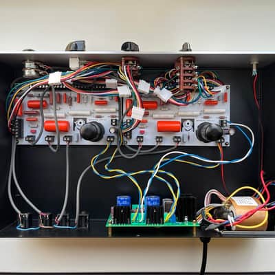 DIY partial kit PCB for tube program equalizer, mastering grade image 9